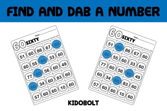 PreK & Kindergarten Number Recognition Made Fun: Dab-a-Dot Worksheets Explained